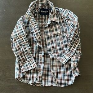 Wrangler Multicolor Plaid Shirt